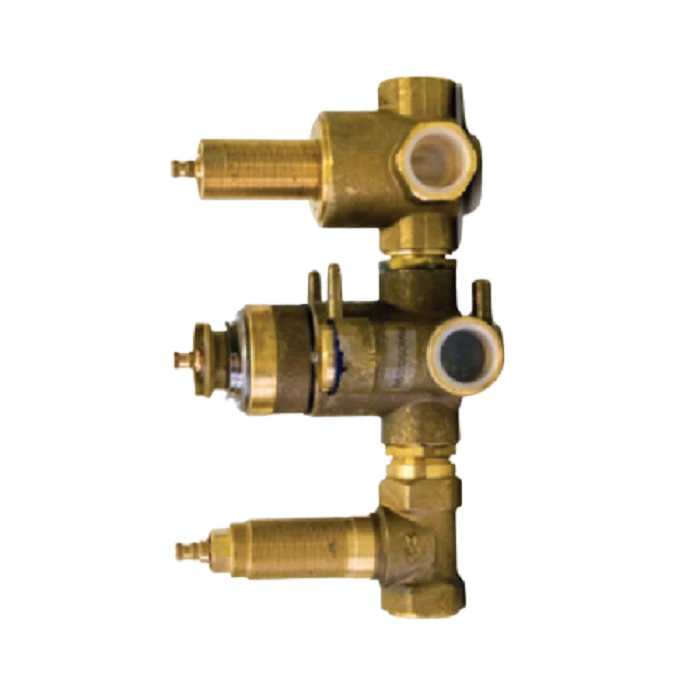 Harrington Brass Works 00-387NR-000 3/4" Thermostatic Mixer Valve With 2 Shut-off 3 Harrington Brass Works 00-387NR-000 3/4" Thermostatic Mixer Valve With 2 Shut-off