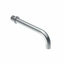 Vola 020C-16 9" High-Flow Tub Spout In Polished Chrome