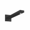 Hansgrohe 04731670 Raindance E Showerarm, 15" (Must Be Used With Raindance E 300 Showerhead) In Matte Black -AF SUPPLY Sales Store 04731670 1