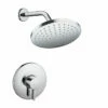 Hansgrohe 04953000 Vernis Blend Pressure Balance Shower Set, 1.75 GPM In Chrome -AF SUPPLY Sales Store 04952000 04953000 04954000 1