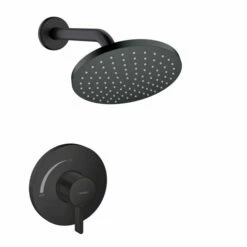 Hansgrohe 04952670 Vernis Blend Pressure Balance Shower Set, 2.5 GPM In Matte Black