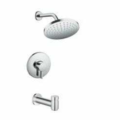Hansgrohe 04955000 Vernis Blend Pressure Balance Tub/Shower Set, 2.5 GPM In Chrome