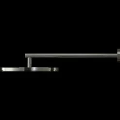 Vola 060-18 Round Wall-Mounted 23.37" L X 11.25" D Showerhead With Arm And Rosette In White -AF SUPPLY Sales Store 06018 3 1