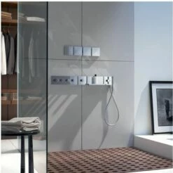 Axor 10651001 Starck 2.0 GPM Single Function Wall Mounted Handshower Module Trim 5" X 5" In Polished Chrome -AF SUPPLY Sales Store 10651001