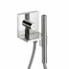 Axor 10651001 Starck 2.0 GPM Single Function Wall Mounted Handshower Module Trim 5" X 5" In Polished Chrome -AF SUPPLY Sales Store 10651001 2