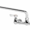 Krowne 12-812L Silver Series 8" Wall Mount Faucet With 12" Swing Spout In Chrome Plated -AF SUPPLY Sales Store 12 812l