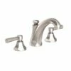 Newport Brass 1200C/15S Metropole 6" H Double Handle Widespread Lavatory Faucet With Metal Lever Handles In Satin Nickel -AF SUPPLY Sales Store 1200c 15s