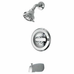 Delta 134900-A Retail Core Monitor(R) 13 Series Tub And Shower Complete Rough And Trim In Chrome