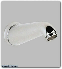 Grohe 13.660-L Kira 7" Wall Mount Tub Spout 1/2" Npt Female Threads