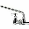Krowne 14-812L Royal Series 8" Wall Mount Faucet With 12" Spout In Solid Chrome Plated 1 Krowne 14-812L Royal Series 8" Wall Mount Faucet With 12" Spout In Solid Chrome Plated -AF SUPPLY Sales Store 14 812l
