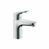 Hansgrohe 04371000 Focus Single-Hole Faucet 100 With Pop-Up Drain, 1.2 GPM In Chrome -AF SUPPLY Sales Store 153 hpa00676 tif 1