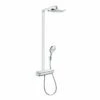 Hansgrohe 04610400 Raindance Select E Showerpipe 300 2-Jet, 2.0 GPM In White / Chrome -AF SUPPLY Sales Store 153 hpa01123 tif 1