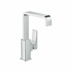 Hansgrohe 32511001 Metropol Single-Hole Faucet 230 With Lever Handle And Swivel Spout, 1.2 GPM In Chrome