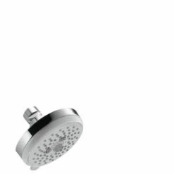 Hansgrohe 04071000 Croma 100 Showerhead E 3-Jet, 2.5 GPM In Chrome
