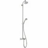 Hansgrohe 27143001 Croma Showerpipe 150 1-Jet With Tub Filler, 2.0 GPM In Chrome -AF SUPPLY Sales Store 153 hpu60261 tif 1