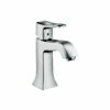 Hansgrohe 31075001 Metris C Single-Hole Faucet 100 With Pop-Up Drain, 1.2 GPM In Chrome -AF SUPPLY Sales Store 153 hpu60367 tif 1