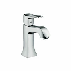 Hansgrohe 31075001 Metris C Single-Hole Faucet 100 With Pop-Up Drain, 1.2 GPM In Chrome