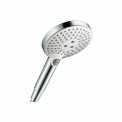 Hansgrohe 04529400 Raindance Select S Handshower 120 3-Jet, 2.0 GPM In White / Chrome