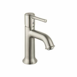 Hansgrohe 14111821 Talis C Single-Hole Faucet 80 With Pop-Up Drain, 1.2 GPM In Brushed Nickel -AF SUPPLY Sales Store 153 hpu70231 tif 1