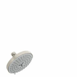 Hansgrohe 27495821 Raindance S Showerhead 150 3-Jet, 2.5 GPM In Brushed Nickel