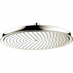 Hansgrohe 28428831 Raindance Classic Showerhead 300 1-Jet, 2.5 GPM In Polished Nickel