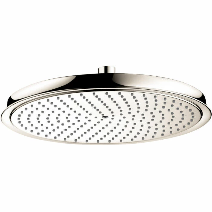 Hansgrohe 28428831 Raindance Classic Showerhead 300 1-Jet, 2.5 GPM In Polished Nickel 3 Hansgrohe 28428831 Raindance Classic Showerhead 300 1-Jet, 2.5 GPM In Polished Nickel