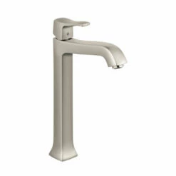 Hansgrohe 31078821 Metris C Single-Hole Faucet 250 With Pop-Up Drain, 1.2 GPM In Brushed Nickel