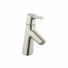 Hansgrohe 72010821 Talis S Single-Hole Faucet 80 With Pop-Up Drain, 1.2 GPM In Brushed Nickel -AF SUPPLY Sales Store 153 hpu70581 tif 1