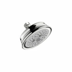 Hansgrohe 04751000 Croma 100 Classic Showerhead 3-Jet, 1.8 GPM In Chrome