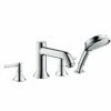 Hansgrohe 14315001 Talis C 4-Hole Roman Tub Set Trim With 1.8 GPM Handshower In Chrome 2 Hansgrohe 14315001 Talis C 4-Hole Roman Tub Set Trim With 1.8 GPM Handshower In Chrome -AF SUPPLY Sales Store 153 hpu70693 tif 1