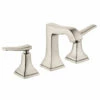 Hansgrohe 31330821 Metropol Classic Widespread Faucet 110 With Lever Handles And Pop-Up Drain, 1.2 GPM In Brushed Nickel -AF SUPPLY Sales Store 153 hpu70741 tif 1