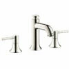 Hansgrohe 14113831 Talis C Widespread Faucet 100 With Pop-Up Drain, 1.2 GPM In Polished Nickel -AF SUPPLY Sales Store 153 hpu70759 jpg