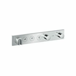 Hansgrohe 18356001 AXOR ShowerSolutions Thermostatic Module Trim Select For 3 Functions In Chrome