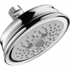 Hansgrohe 04930000 Croma 100 Classic Showerhead 3-Jet, 1.5 GPM In Chrome