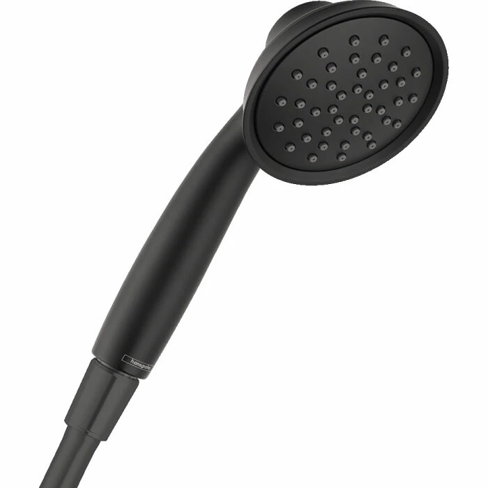 Hansgrohe 04782670 Joleena Handshower 95 1-Jet, 1.75 GPM In Matte Black 3 Hansgrohe 04782670 Joleena Handshower 95 1-Jet, 1.75 GPM In Matte Black