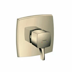 Hansgrohe 15769831 Ecostat Classic Pressure Balance Trim, Square In Polished Nickel