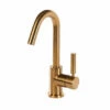Lacava 1580MLOCKING Cigno Deck-Mount Single-Hole Faucet With A Goose-Neck Swiveling Spout -AF SUPPLY Sales Store 1580MLOCKING