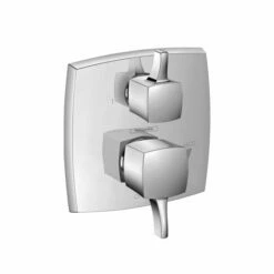 Hansgrohe 15865001 Ecostat Classic Pressure Balance Trim Classic Square With Diverter In Chrome
