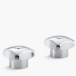 Kohler 16012-2-CP Triton Standard Handles For Widespread Base Faucet In Polished Chrome