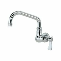Krowne Metal 16-170L Royal Single Hole Wall Mount Faucet With 6" Spout In Polished Chrome