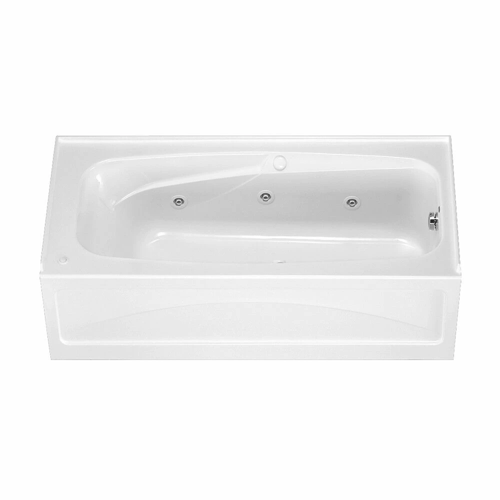 American Standard 1748118.020 Colony Whirlpool Bathtub In White 3 American Standard 1748118.020 Colony Whirlpool Bathtub In White