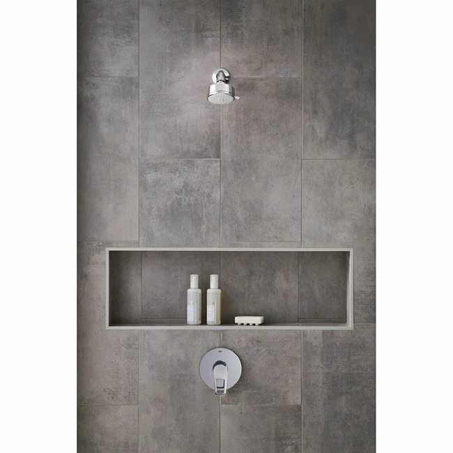 Grohe 19595001 Bauloop Pressure Balance Valve Trim With Cartridge In Starlight Chrome 7 Grohe 19595001 Bauloop Pressure Balance Valve Trim With Cartridge In Starlight Chrome - Image 5