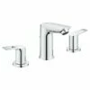 Grohe 20225001 Bauloop 8-Inch Widespread 2-Handle M-Size Bathroom Faucet 1.2 GPM In Starlight Chrome -AF SUPPLY Sales Store 20225001