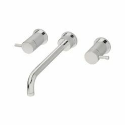 American Standard 2064451.295 Serin Wall Mount Bathroom Faucet In Satin Nickel