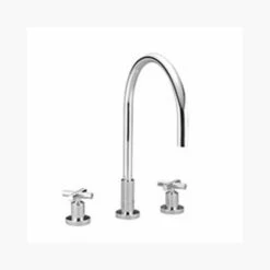 Dornbracht 20815892-060010 Tara Three-Hole Faucet In Platinum Matte