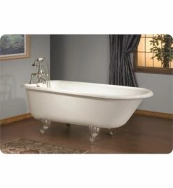 Cheviot 2104-WW-CH TRADITIONAL Cast Iron Bathtub With Continuous Rolled Rim