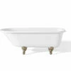 Cheviot 2104-WW-BN TRADITIONAL Cast Iron Bathtub With Continuous Rolled Rim 1 Cheviot 2104-WW-BN TRADITIONAL Cast Iron Bathtub With Continuous Rolled Rim -AF SUPPLY Sales Store 2104 WW BN