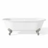 Cheviot 2111-WW-CH REGAL Cast Iron Bathtub With Continuous Rolled Rim -AF SUPPLY Sales Store 2111 WW CH