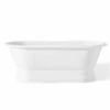 Cheviot 2120-WW-7 REGAL Cast Iron Bathtub With Pedestal Base And Faucet Holes -AF SUPPLY Sales Store 2120 WW 7