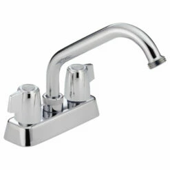 Delta 2131LF Classic Two Handle Laundry Faucet In Chrome